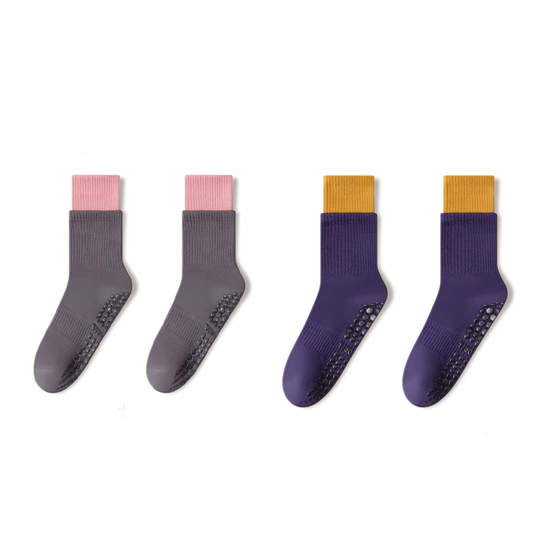 🧦Cloud-Soft Pilates Crew Grip Socken