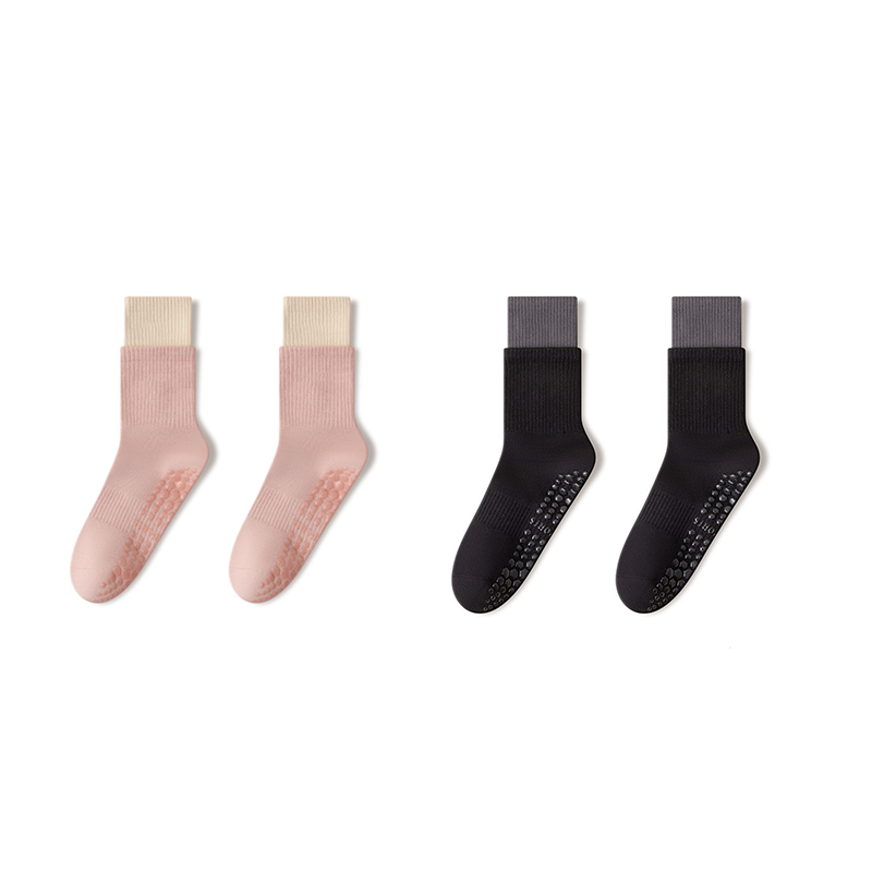 🧦Cloud-Soft Pilates Crew Grip Socken