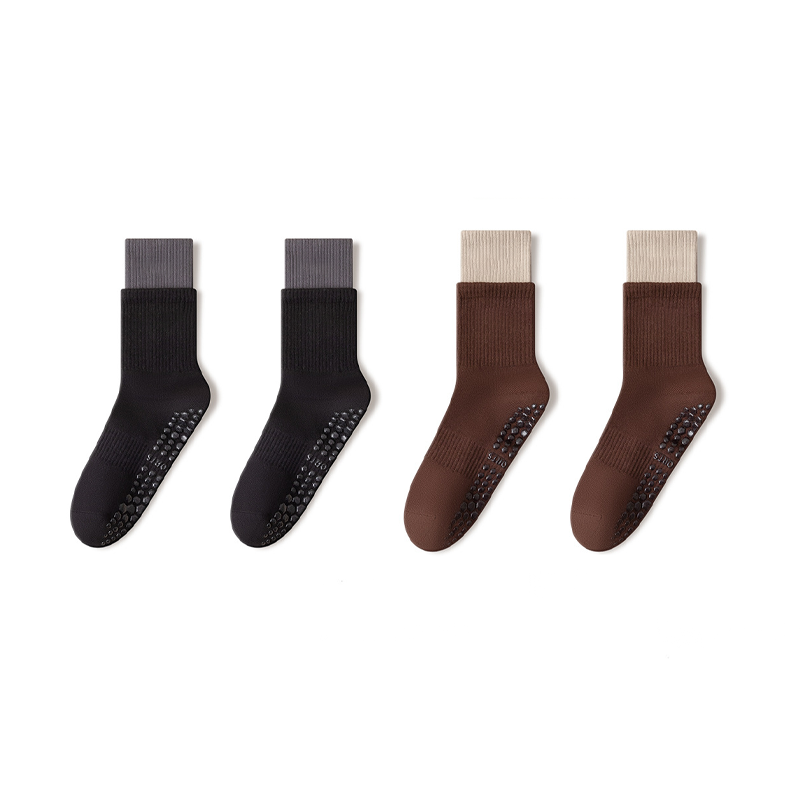 🧦Cloud-Soft Pilates Crew Grip Socken