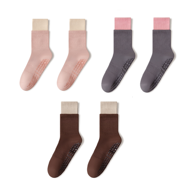🧦Cloud-Soft Pilates Crew Grip Socken
