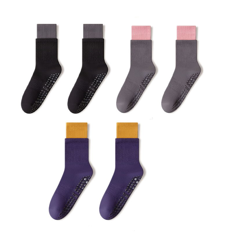 🧦Cloud-Soft Pilates Crew Grip Socken