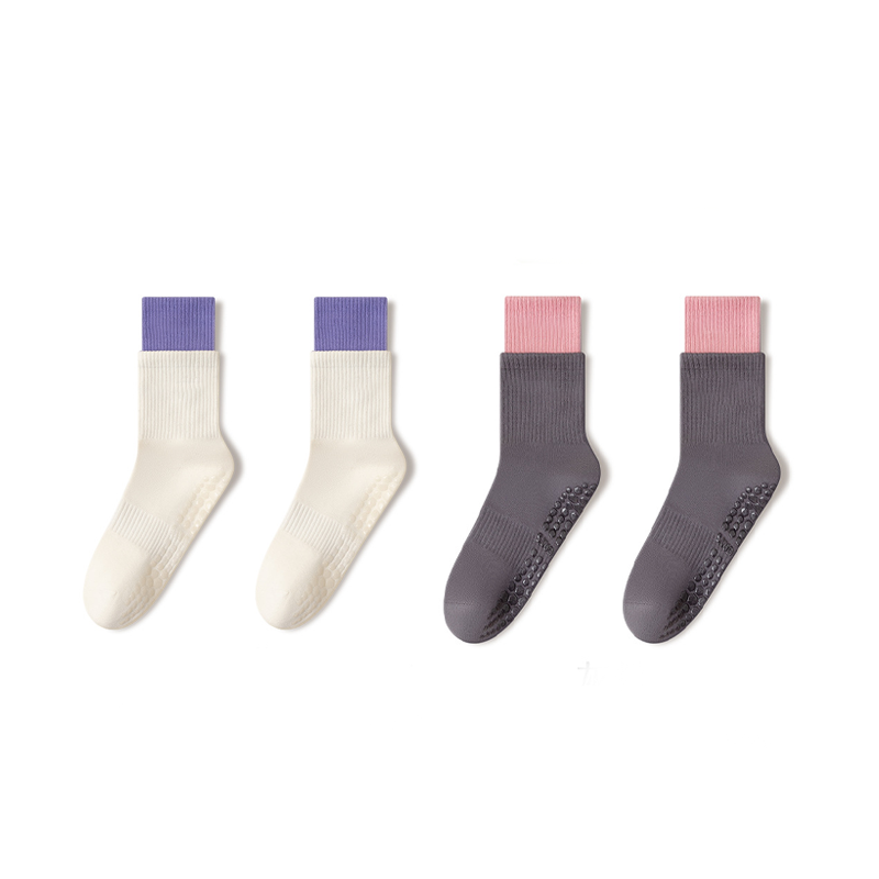🧦Cloud-Soft Pilates Crew Grip Socken
