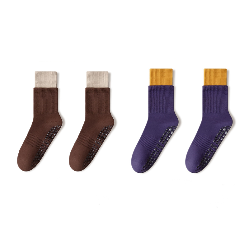 🧦Cloud-Soft Pilates Crew Grip Socken