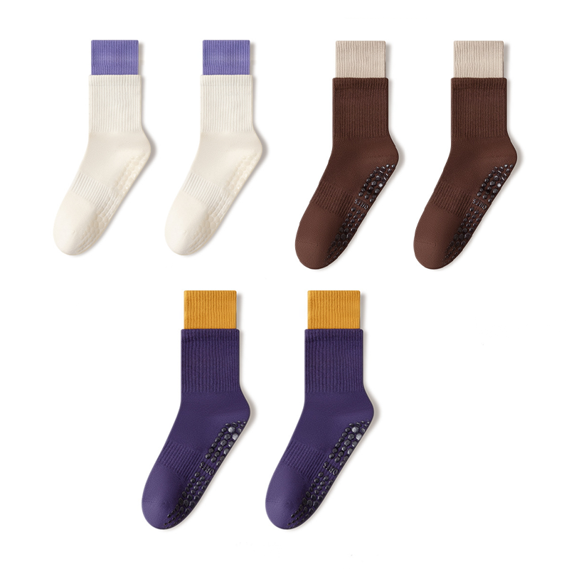 🧦Cloud-Soft Pilates Crew Grip Socken