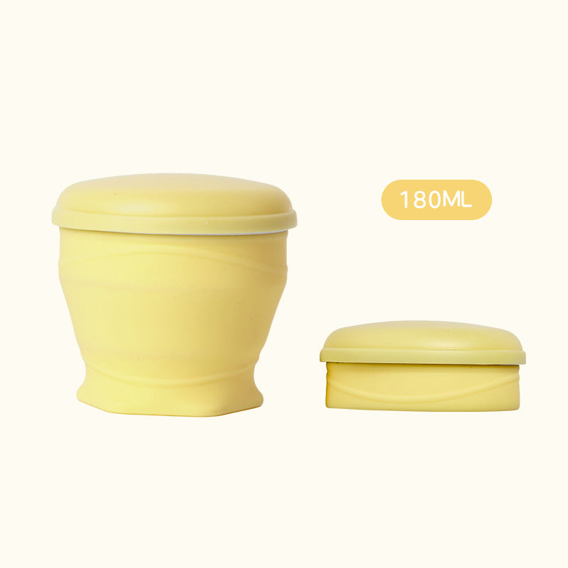 🔥1 kaufen 1 gratis🥛Faltbarer Silikon-Reisebecher mit Deckel🔥