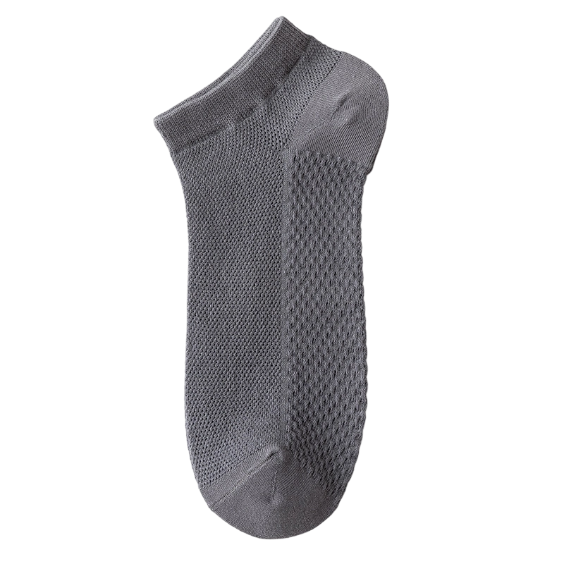 🔥50 % Rabatt 🎁Atmungsaktive, antibakterielle Herren-Knöchelsocken🍃Schweißableitend und geruchshemmend für ganztägigen Tragekomfort