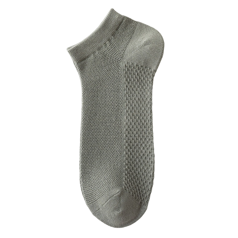 🔥50 % Rabatt 🎁Atmungsaktive, antibakterielle Herren-Knöchelsocken🍃Schweißableitend und geruchshemmend für ganztägigen Tragekomfort