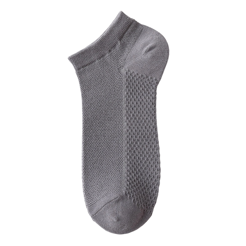 🔥50 % Rabatt 🎁Atmungsaktive, antibakterielle Herren-Knöchelsocken🍃Schweißableitend und geruchshemmend für ganztägigen Tragekomfort