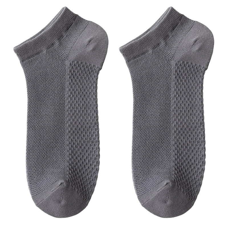 🔥50 % Rabatt 🎁Atmungsaktive, antibakterielle Herren-Knöchelsocken🍃Schweißableitend und geruchshemmend für ganztägigen Tragekomfort