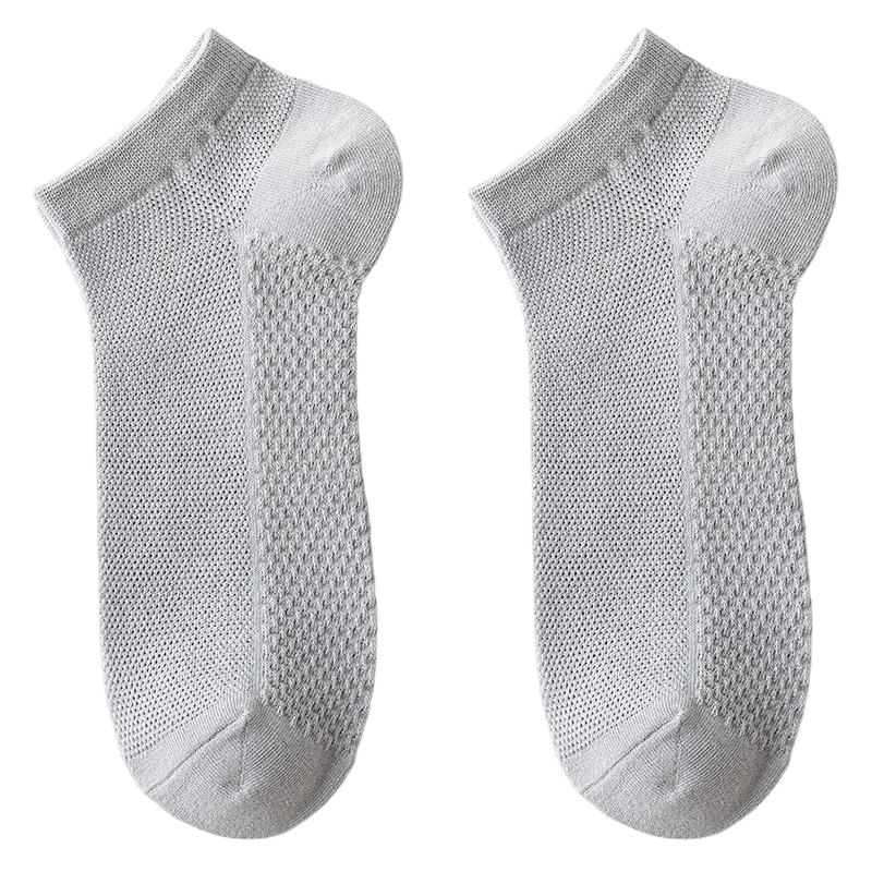 🔥50 % Rabatt 🎁Atmungsaktive, antibakterielle Herren-Knöchelsocken🍃Schweißableitend und geruchshemmend für ganztägigen Tragekomfort