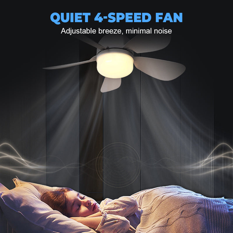 🔥LETZTER TAG – 50 % RABATT🌬️ 2-in-1-Deckenventilator mit Fernbedienung und LED-Beleuchtung – energieeffizient, leiser Motor und ideal für den Wohnkomfort 🏠