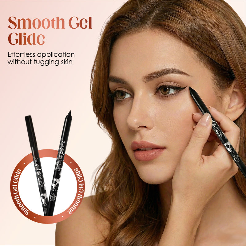 🔥Letzter Tag⏰ —  1 kaufen, 1 gratis !!🌟Gel-Eyeliner in leuchtenden Farben für den ganzen Tag