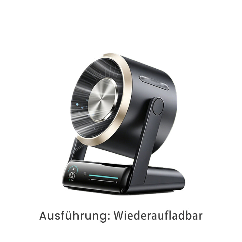 🍃Leistungsstarker Schreibtischventilator mit Negativionen