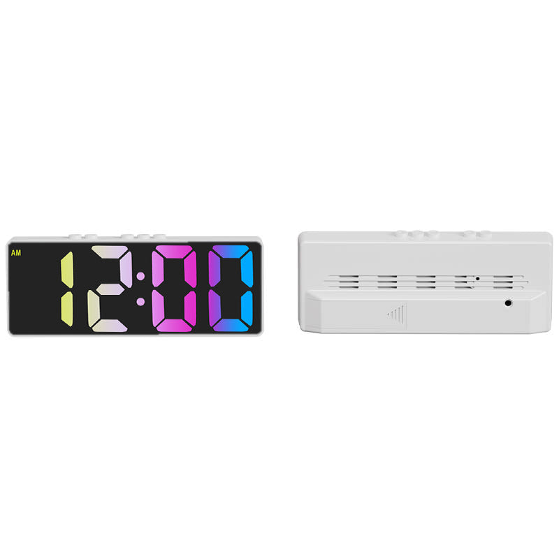 Minimalistischer digitaler Wecker für Schlafzimmer und Büro