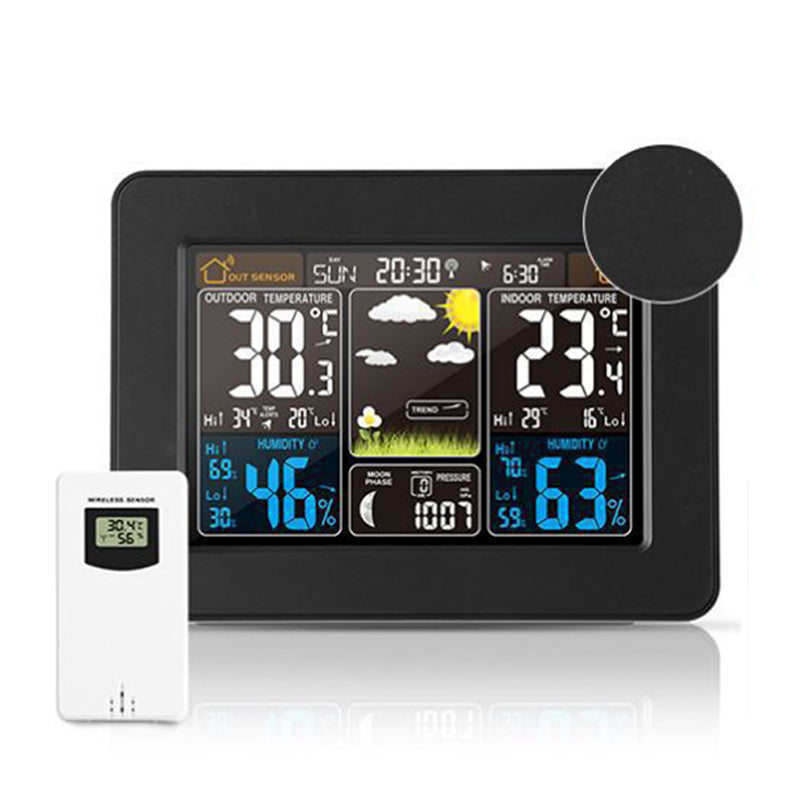 Drahtlose Wetterstation mit Farbdisplay