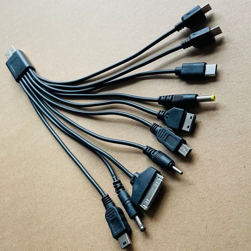 🔥50 % RABATT 💥 10-in-1 Universal-USB-Ladekabel | Ein Kabel für alle Ihre Geräte ⚡🔗✨