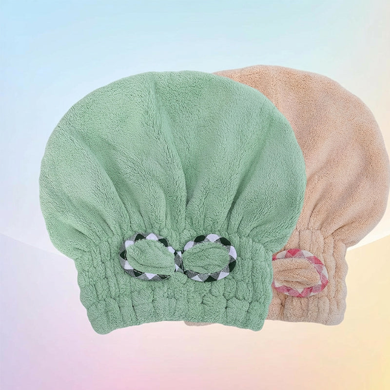 💥Kaufe 1, bekomme 1 gratis✨Haarturban aus Korallenfleece