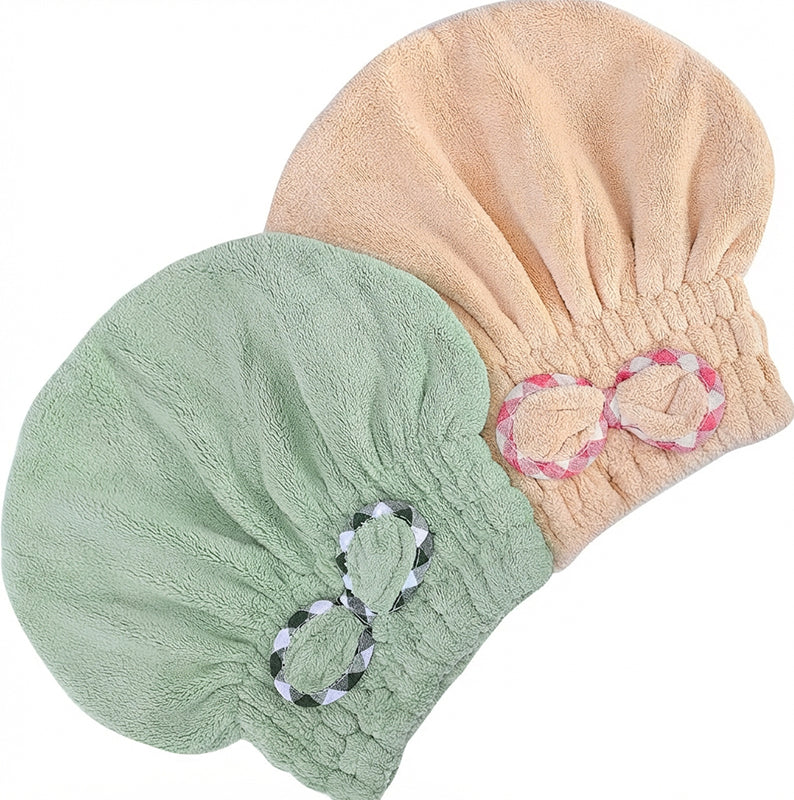 💥Kaufe 1, bekomme 1 gratis✨Haarturban aus Korallenfleece