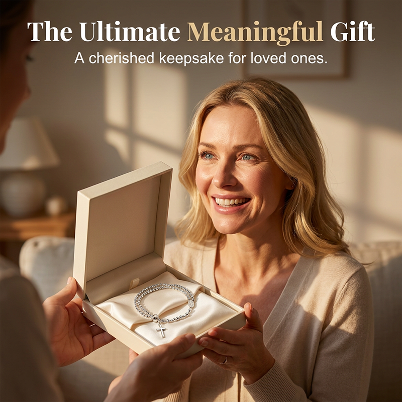🌷💝Muttertag Bestseller 🎁💐49% Rabatt!! 🥳💞Modisches Gebetsperlenarmband