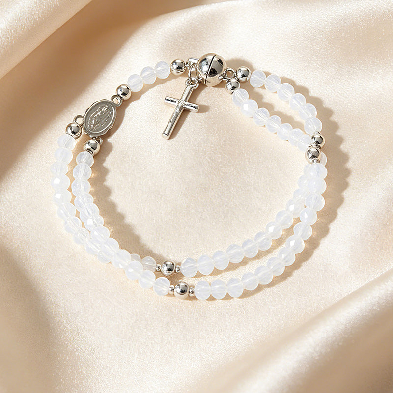 🌷💝Muttertag Bestseller 🎁💐49% Rabatt!! 🥳💞Modisches Gebetsperlenarmband