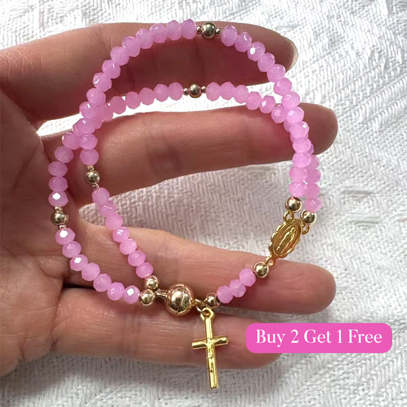 🌷💝Muttertag Bestseller 🎁💐49% Rabatt!! 🥳💞Modisches Gebetsperlenarmband