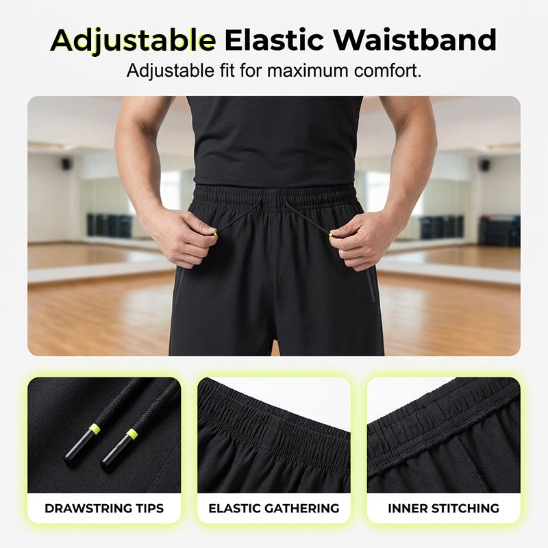 Schnelltrocknende Herren-Sportshorts