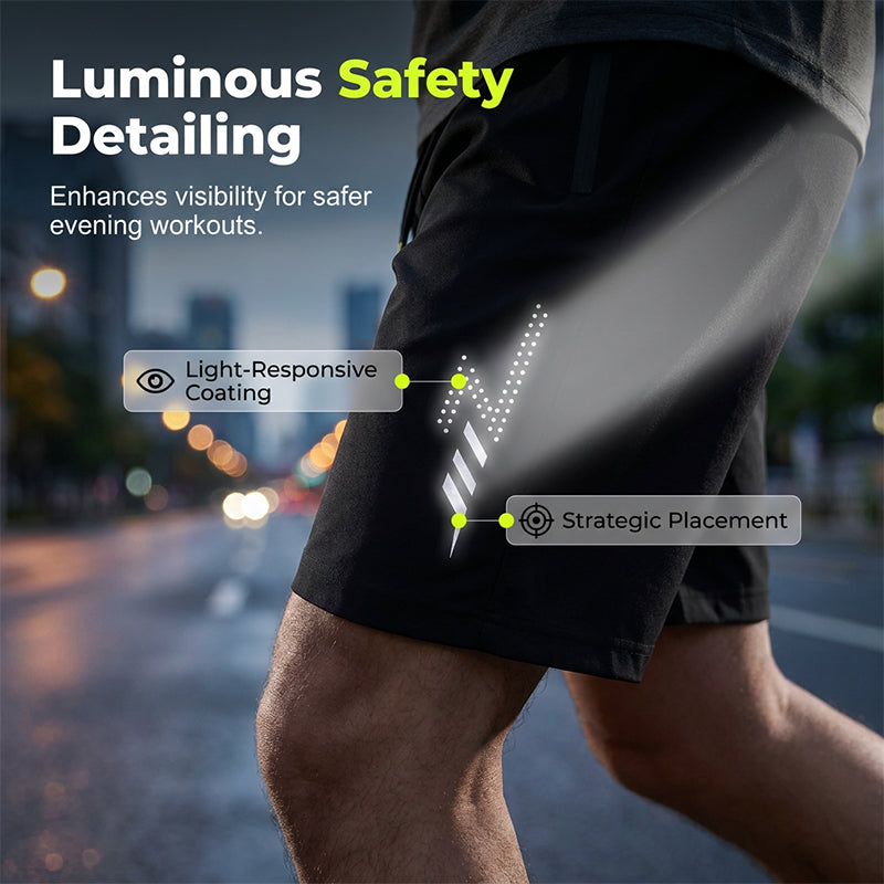 Schnelltrocknende Herren-Sportshorts