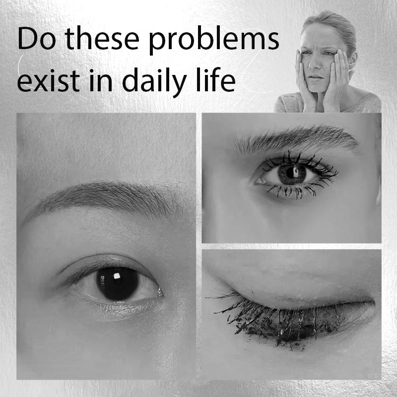 ✨3D Mascara mit Metallbürste für schwungvolle Wimpern - Wasserfest & langanhaltend