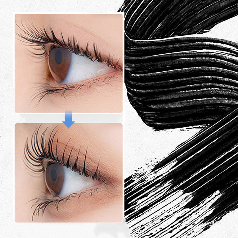 ✨3D Mascara mit Metallbürste für schwungvolle Wimpern - Wasserfest & langanhaltend