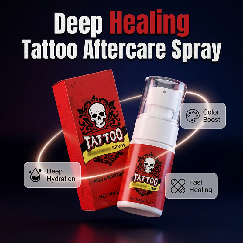 🥳HEISSER SALE 2026🥳💞50.000+ VERKAUFT!👵❤️ 50 % RABATT!  Feuchtigkeitsspendendes Spray zur Nachsorge bei Tattoos