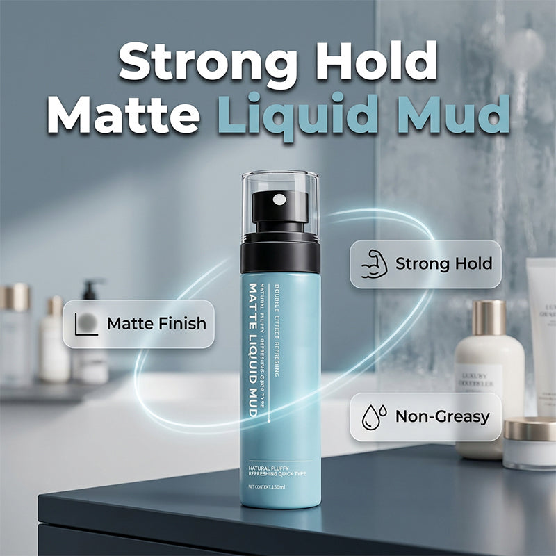 Schnelltrocknendes, mattes Styling-Spray für Herren