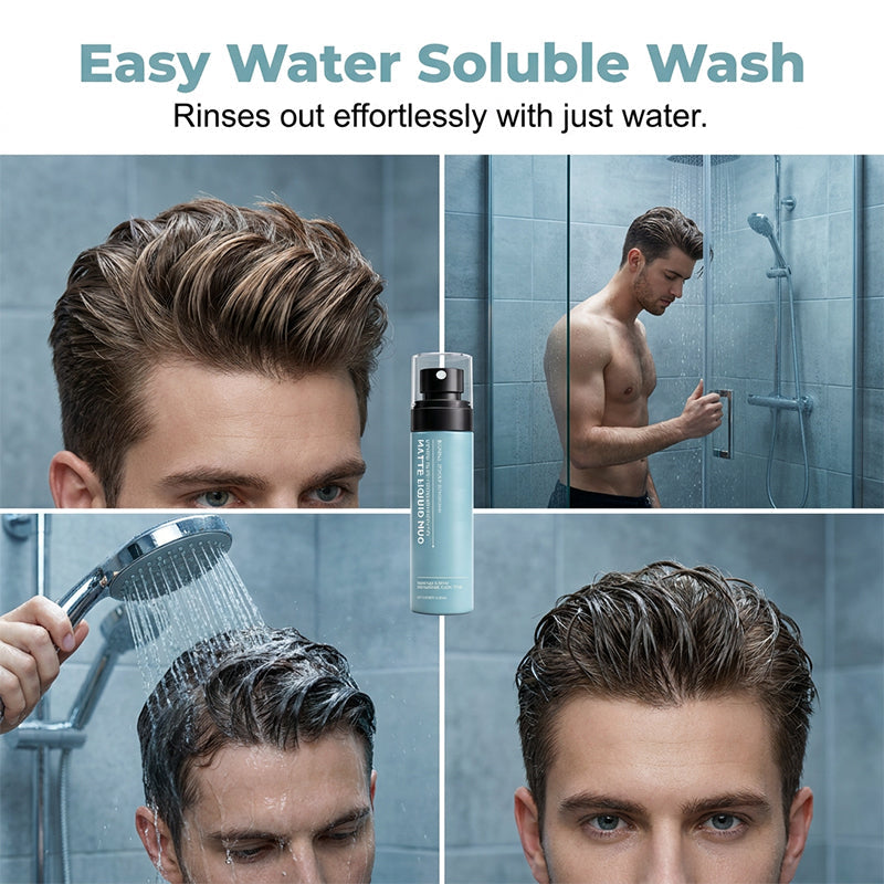 Schnelltrocknendes, mattes Styling-Spray für Herren