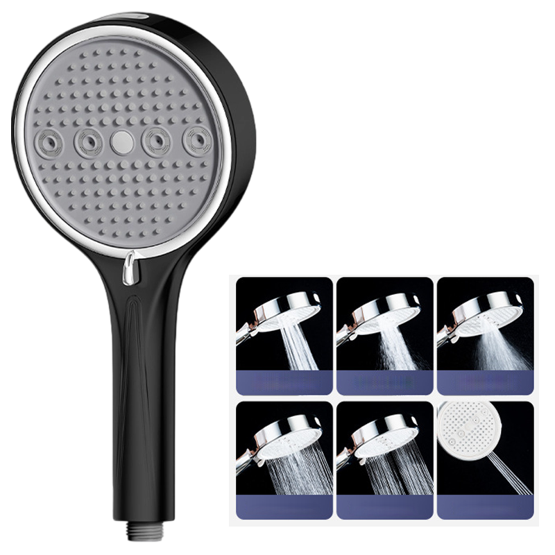 💧 6-Modi Hochdruck-Handbrause – Wassersparend & anti-kalk – Perfekt für Dusche oder Haustierwaschung – einfache Montage & flexible Einstellungen 🐕