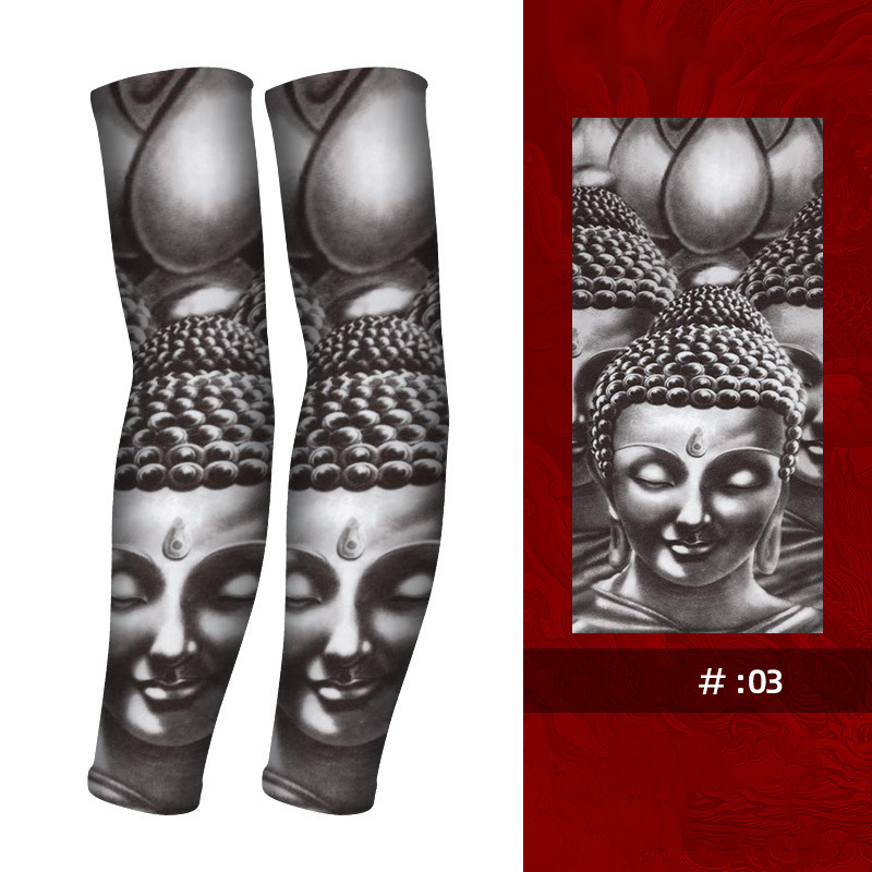 Sonnenschutz- und atmungsaktive Kühlmanschette für Tattoos