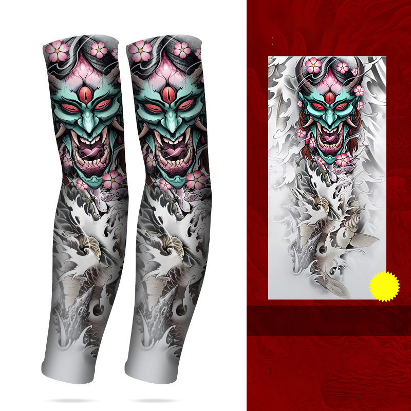 Sonnenschutz- und atmungsaktive Kühlmanschette für Tattoos