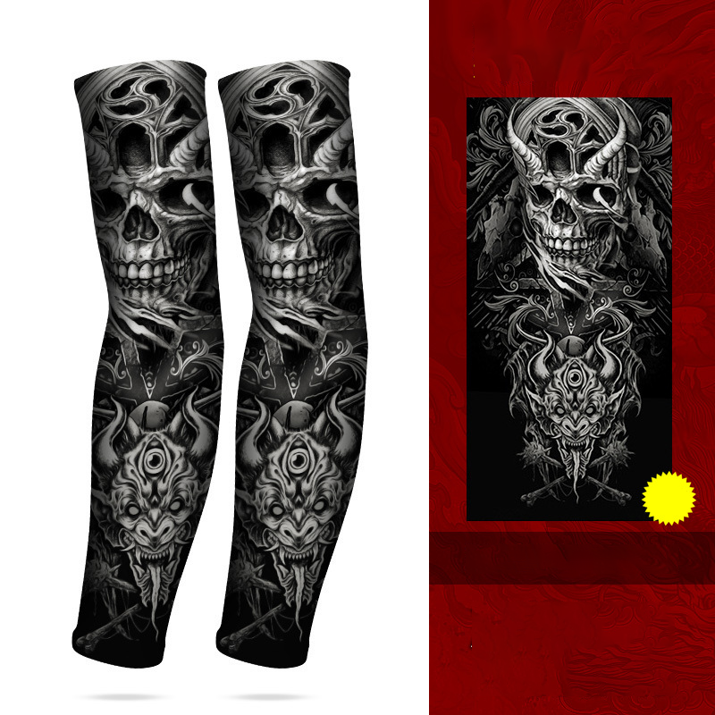 Sonnenschutz- und atmungsaktive Kühlmanschette für Tattoos