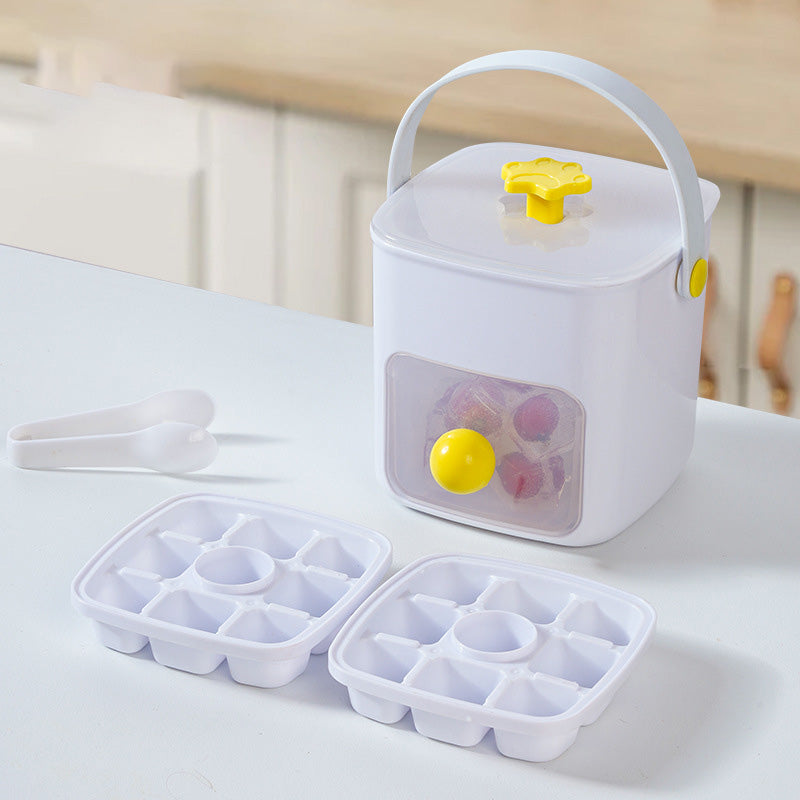 Tragbarer Eiskübel im Pressform-Design
