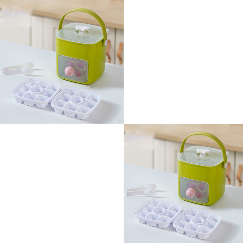 Tragbarer Eiskübel im Pressform-Design