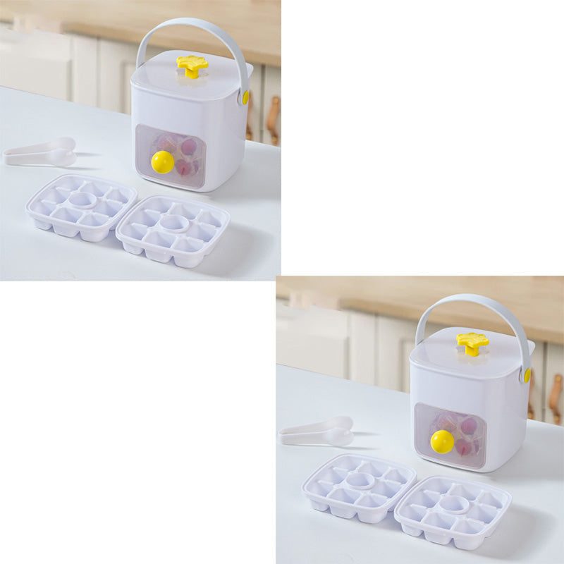 Tragbarer Eiskübel im Pressform-Design