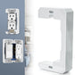 🔌🎁50 % rabatt under en begränsad tid🔥🔧 Flush fit väggplatta distansbricka – korrigerar ojämnt djup, plan finish & enkel montering – perfekt för eluttag och strömbrytare 🏠