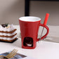 🎅JULREA 54% RABATT🍫Chokladfondue-mugg i keramik 🫕