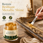 🔥50% RABATT NU! Guldmetallisk reparationspasta med borste, perfekt för metallytor ✨✅💥