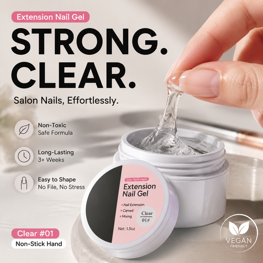💅 50% RABATT NU! 🎨 Fast bygggel för naglar – 15 ml i sex färger för nagelförlängningar & 3D-detaljer – perfekt för kreativ nageldesign ✨