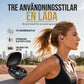 🎧 B115 3-i-1 Bluetooth-örlurar – Sport, In-Ear & Sovhörlurar med Brusreducering & Lång Batteritid (6 Öronklämmor) ✨