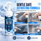 ❄️【Multifunktionell snabbavfrostningsspray】—— Ett sprut, 💨så smälter isen av sig själv – du slipper skrapa isen ur kylskåpet och skrapa isen från bilrutorna! ✨
