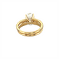 💍【Ring med genomborrad design och droppformad ädelsten】—— Så fort du sätter på den lyser fingret upp som av en ljusdroppe – den glittrar precis lagom! ✨
