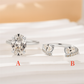 💍【Ring med genomborrad design och droppformad ädelsten】—— Så fort du sätter på den lyser fingret upp som av en ljusdroppe – den glittrar precis lagom! ✨